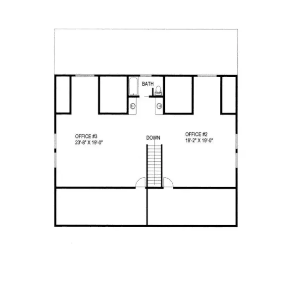 Florida House Plan Second Floor - Gilbert Bay Sunbelt Home 088D-0369 - Search House Plans and More