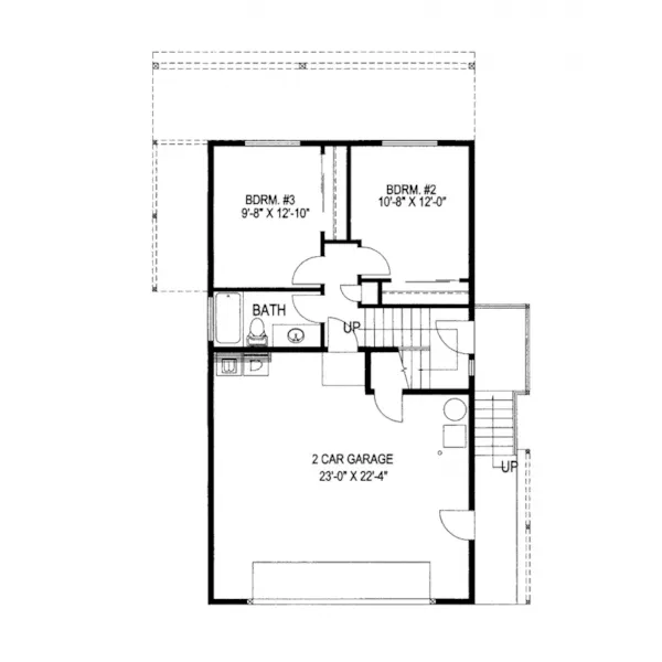 Country House Plan Lower Level Floor - Castle Dale Lake Home 088D-0378 - Search House Plans and More