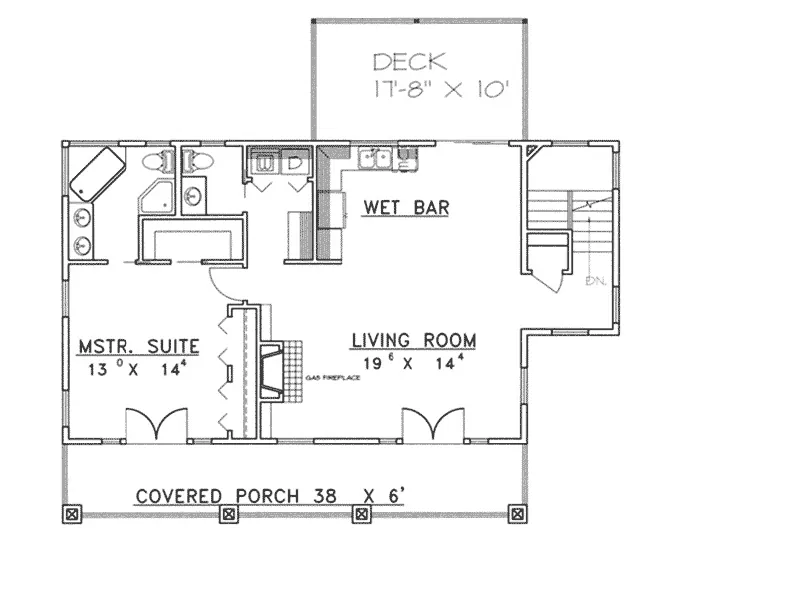 Neoclassical House Plan Second Floor - Mapleton Neoclassical Home 088D-0384 - Shop House Plans and More