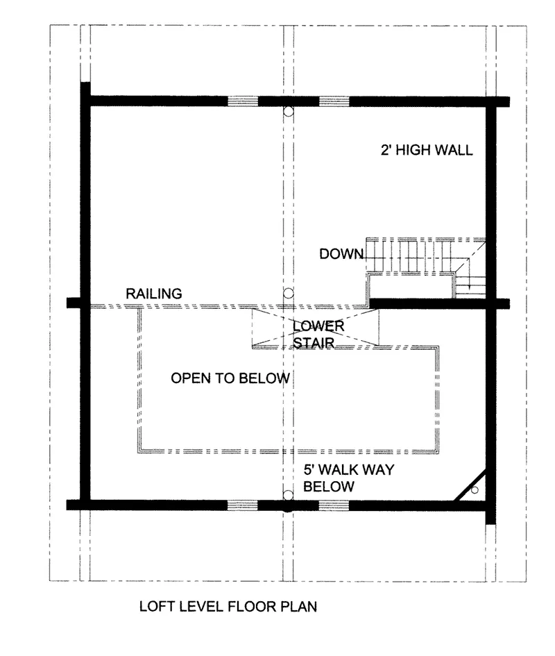 Loft - 088D-0400 - Shop House Plans and More