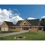 Mountain House Plan Front of House 088D-0407