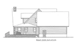 Mountain House Plan Right Elevation - 088D-0407 - Shop House Plans and More