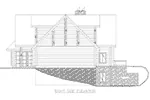 Mountain House Plan Right Elevation - 088D-0410 - Shop House Plans and More