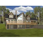 Front of Home - Mulan Lake Waterfront Home 088D-0411 - Shop House Plans and More