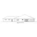 Contemporary House Plan Right Elevation - 088D-0418 - Shop House Plans and More