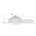 Rustic House Plan Left Elevation - 088D-0420 - Shop House Plans and More