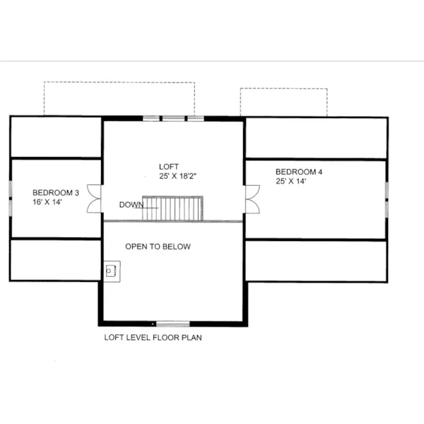 Vacation House Plan Loft - Kay Farm Country Home 088D-0422 - Shop House Plans and More