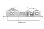 Arts & Crafts House Plan Front Elevation - Kramer Point Hillside Home 088D-0424 - Shop House Plans and More