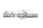 Rustic House Plan Front Elevation - Henson Place Luxury Home 088D-0425 - Shop House Plans and More