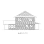 Rustic House Plan Rear Elevation - Mariners Bay Lake Home 088D-0428 - Shop House Plans and More