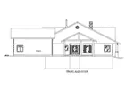 Luxury House Plan Front Elevation - Adler Lake Vacation Home 088D-0440 - Shop House Plans and More