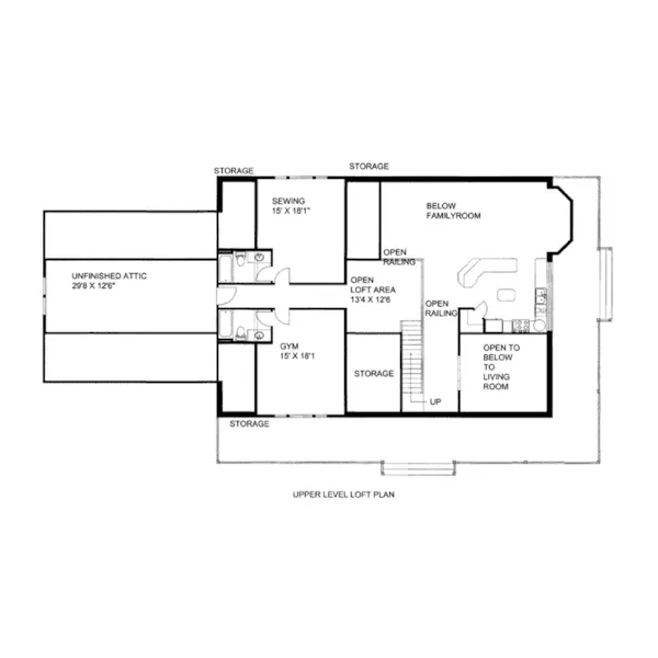 Luxury House Plan Second Floor - Adelyn Country Home 088D-0441 - Shop House Plans and More