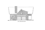 Luxury House Plan Left Elevation - 088D-0465 - Shop House Plans and More
