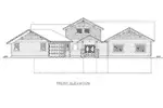 Luxury House Plan Front Elevation - Silver Pass Luxury Home 088D-0469 - Shop House Plans and More