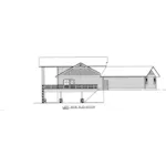 Luxury House Plan Left Elevation - Silver Pass Luxury Home 088D-0469 - Shop House Plans and More