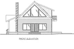 Lake House Plan Front Elevation - 088D-0472 - Shop House Plans and More