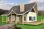 Lake House Plan Front of Home - 088D-0472 - Shop House Plans and More