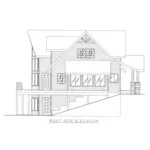 Craftsman House Plan Right Elevation - Eastern Passage Rustic Home 088D-0487 - Search House Plans and More