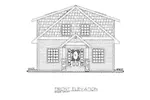 Country House Plan Front Elevation - Waburn Country Cabin 088D-0521 - Shop House Plans and More