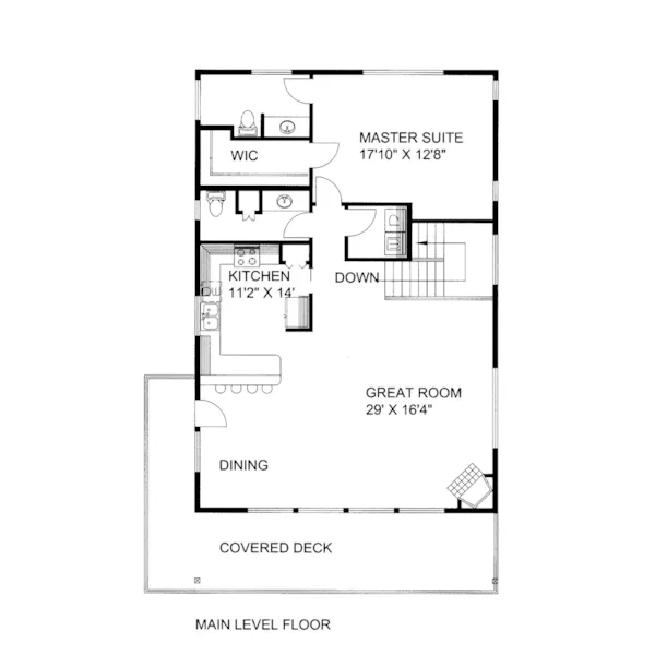 First Floor - 088D-0528 - Shop House Plans and More