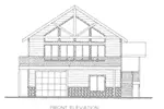 Front Elevation - 088D-0528 - Shop House Plans and More