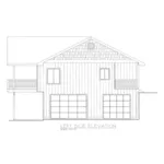 Left Elevation - 088D-0533 - Shop House Plans and More