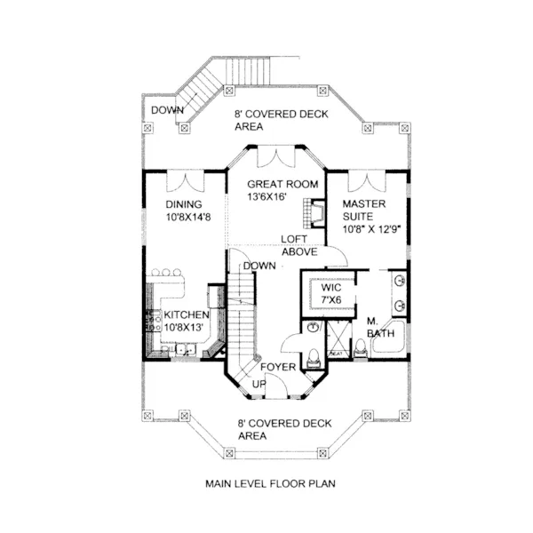 First Floor - 088D-0548 - Shop House Plans and More