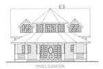 Front Elevation - 088D-0548 - Shop House Plans and More