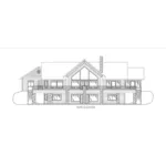 Rear Elevation - 088D-0566 - Shop House Plans and More