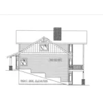 Right Elevation - 088D-0586 - Shop House Plans and More