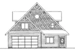 Ranch House Plan Front Elevation - Langston Bay Rustic Home 088D-0594 - Shop House Plans and More