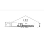 Left Elevation - 088D-0597 - Shop House Plans and More