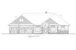 Front Elevation - 088D-0607 - Shop House Plans and More