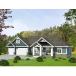 Front of Home - 088D-0607 - Shop House Plans and More