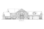 Front Elevation - 088D-0609 - Shop House Plans and More