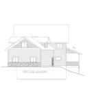 Right Elevation - 088D-0609 - Shop House Plans and More