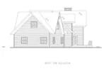 Lowcountry House Plan Right Elevation - 088D-0614 - Shop House Plans and More