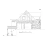 Modern House Plan Left Elevation - 088D-0617 - Shop House Plans and More