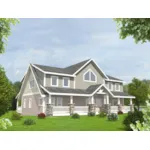 Craftsman House Plan Front of Home - 088D-0619 - Shop House Plans and More