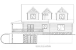 Mountain House Plan Rear Elevation - 088D-0635 - Shop House Plans and More