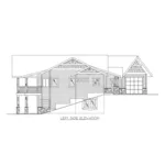 Ranch House Plan Left Elevation - Keeran Point Rustic Home 088D-0641 - Shop House Plans and More