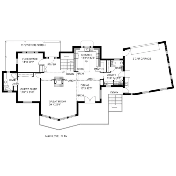 Luxury House Plan First Floor - Lavon Farm Luxury Home 088D-0645 - Shop House Plans and More