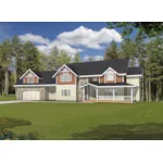 Luxury House Plan Front of Home - Lavon Farm Luxury Home 088D-0645 - Shop House Plans and More