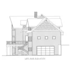 Luxury House Plan Left Elevation - Lavon Farm Luxury Home 088D-0645 - Shop House Plans and More