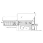 Vacation House Plan Right Elevation - Mendota Bay Vacation Home 088D-0649 - Shop House Plans and More