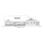 Ranch House Plan Rear Elevation - Richertson Ranch Home 088D-0656 - Shop House Plans and More