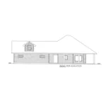 Modern House Plan Right Elevation - Saunders Creek Rustic Home 088D-0660 - Shop House Plans and More