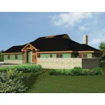 Luxury House Plan Front of Home - Bella Falls Rustic Home 088D-0665 - Shop House Plans and More