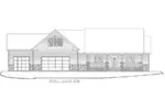 Traditional House Plan Front Elevation - Drake Park Country Home 088D-0671 - Shop House Plans and More