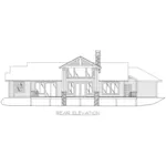 Rear Elevation - 088D-0686 - Shop House Plans and More